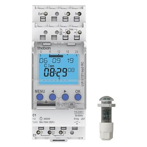 Công tắc cảm ứng ánh sáng THEBEN LUNA 121 top3 RC EL