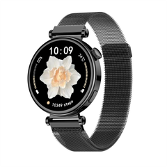  Huadai GT4 Mini Black Metal – Smartwatch AMOLED Phong Cách Nam 