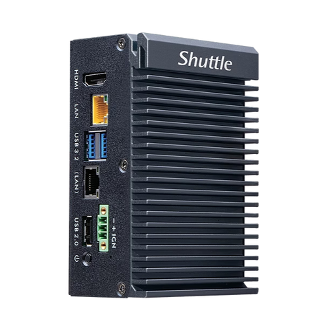 Máy Tính Công Nghiệp Shuttle SPCEL03 Intel N100 Edge IoT