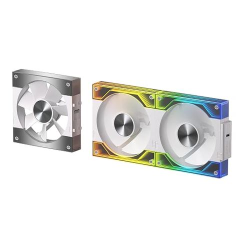 Quạt Tản Nhiệt LTC CF-123D 120mm ARGB PWM Đảo Chiều Bộ 3 Trắng