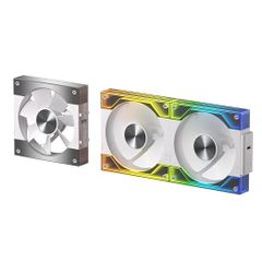  Quạt Tản Nhiệt LTC CF-123D 120mm ARGB PWM Đảo Chiều Bộ 3 Trắng 