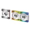 Quạt Tản Nhiệt LTC CF-123D 120mm ARGB PWM Đảo Chiều Bộ 3 Trắng