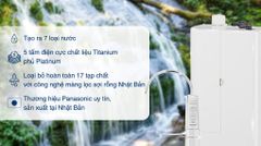  Máy lọc nước điện giải ion kiềm Panasonic TK-AB50 5 tấm điện cực 