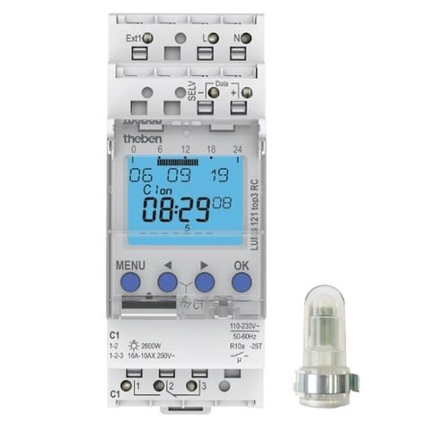 Công tắc cảm ứng ánh sáng THEBEN LUNA 121 top3 RC AL