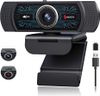 Webcam Angetube 4K USB Cho PC Tích Hợp Micro Và Nắp Bảo Mật