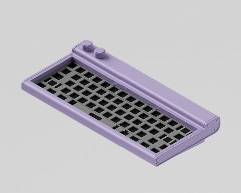 Bays60 Keyboard - Anodic-Violet
