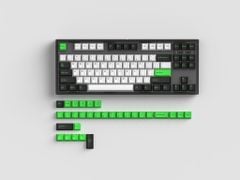  Bàn phím cơ FL-Esports GP87CP White Green - Gasket Mount 