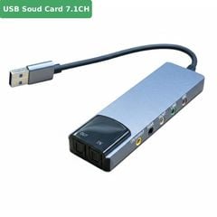  USB Sound Card HY-601 5.1 – Âm thanh đa kênh cho PC 