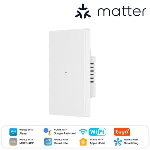 MOES Matter WiFi Star Grand công tắc cảm ứng thông minh 10A