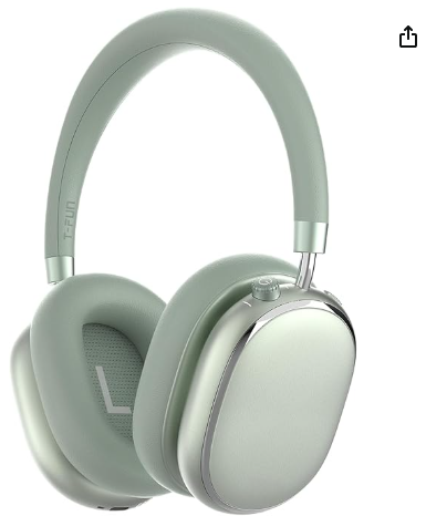 T-fun NC95 Green — chống ồn, Bluetooth 5.3, pin 65h, điều khiển app, âm thanh HD, thoải mái.