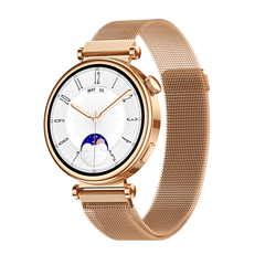  Huadai GT4 Mini Gold Metal – Smartwatch Kim Loại Cao Cấp 