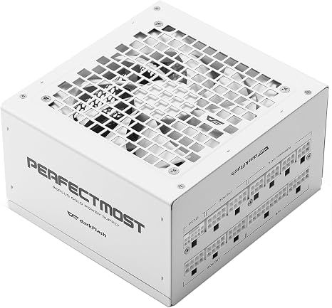 Nguồn darkFlash PMT1250 1250W 80 Plus Gold ATX 3.1 Màu Trắng