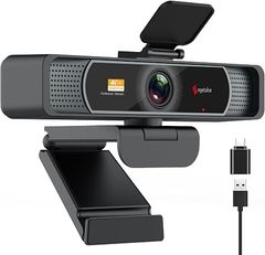  Webcam Angetube 4K Góc Rộng 120° FOV Cho PC 