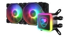  Tản nhiệt nước COUGAR AQUA ARGB 240 – Bơm 3200RPM, 2 Fan 
