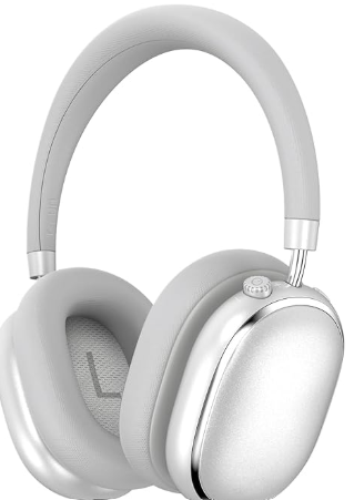 T-fun NC95 Silver — chống ồn, Bluetooth 5.3, pin 65h, app điều khiển, âm thanh HD, gọi rõ, thoải mái.