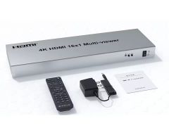  16x1 Quad Multi-Viewer 4K: Bộ Chia 16 Màn Hình & Dịch Vụ Bảo Trì 
