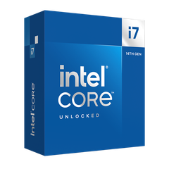  Bộ vi xử lý Intel Core i7 14700K / Turbo up to 5.6GHz / 20 Nhân 28 Luồng / 33MB / LGA 1700 Box chính hãng 