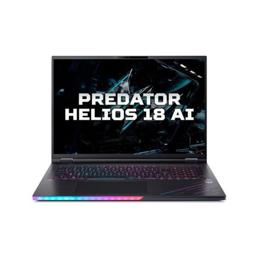 Laptop Acer Predator Helios 18 AI PH18-I71-975R (NH.U3GSV.001) (Ultra 9 290HX Plus/64GB RAM/3TB SSD/RTX 5090 24GB/18.0 WQUXGA 120Hz/Win 11/Đen)