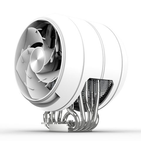 Tản nhiệt khí Zalman Turbo ZET 5 (5 ống đồng, Màu trắng)