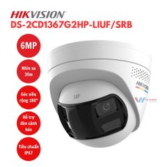  Camera IP 6MP Hikvision DS-2CD1367G2HP-LIUF/SRB 