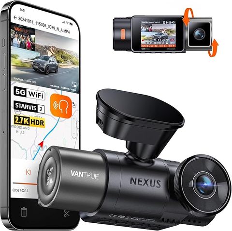 Vantrue N2X: Camera Hành Trình 2 Kênh 2.5K & Sony STARVIS 2