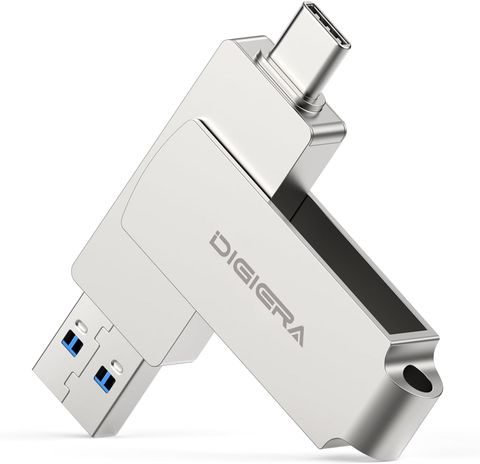 USB 3.2 DIGIERA 512GB 2‑in‑1 USB‑A/USB‑C, 500MB/s