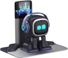  Robot AI Để Bàn EMOPET – Điều Khiển Bằng Giọng Nói, Nhảy, Có Trạm Sạc 