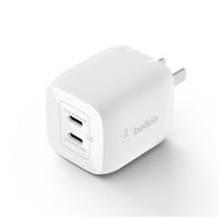  Sạc Belkin 45W GaN WCH011 | 2 Cổng USB-C PD 3.0 PPS Chính Hãng 