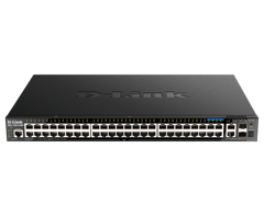 DGS-1520-52MP – Switch Layer 3 Stackable Smart Managed 52 Port PoE+ 