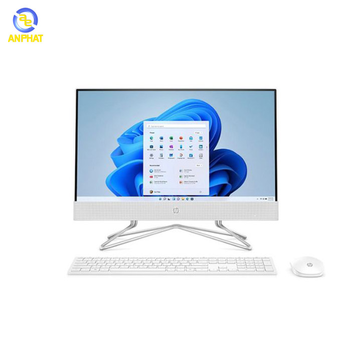 Ảnh minh họa Máy tính All in one HP 22-dd2003d 6K7G2PA (Core i5-1235U | 8GB | 256GB | Intel Iris Xe | 21.5 inch FHD | Win 11 | Trắng) 3
