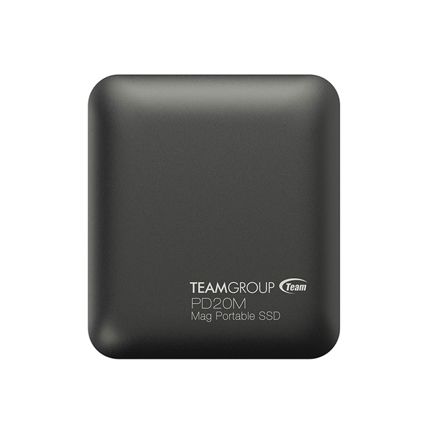 Ổ cứng di động Teamgroup SSD 1TB USB3.2 Gen2x2 PD20M Mag màu đen TPSEG2001T0C108 (Đọc 2000MB/s-Ghi 2000MB/s)