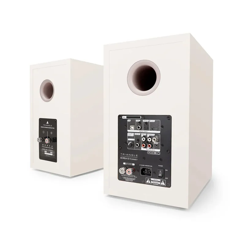 Ảnh minh họa Loa Triangle Borea BR02 Connect, Bass 13 cm, Công suất Class D 2 × 50W, Bluetooth 5.0, Phono, Optical, Coaxial, RCA 2