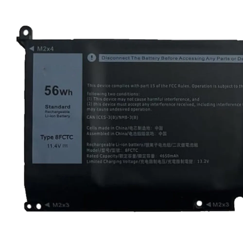 Ảnh minh họa Thay Pin Dell XPS 15 9500, Precision 5550, Alienware M15 R3 R4 M17 R3 R4 Series, 69KF2 08FCTC 70N2F 070N2F 0M59JH 0P8P1P 0DVG8M, 8FCTC Zin 1