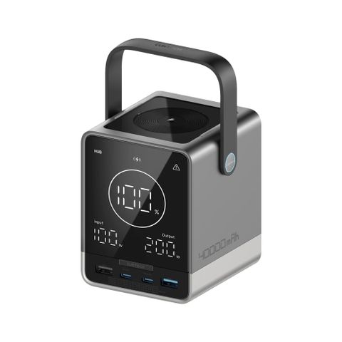 Pin Dự Phòng CUKTECH 30 40000mAh 300W – BLACK (Sạc Không Dây 20W)