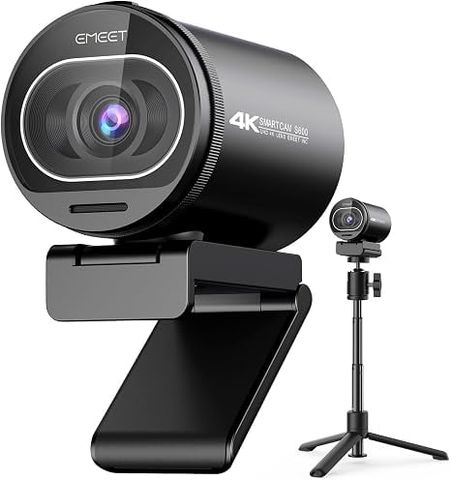 Webcam EMEET S600 4K Cảm Biến Sony 1/2.55