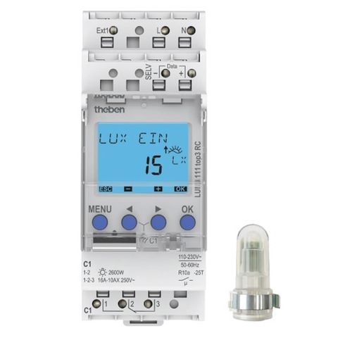 Bộ điều khiển mức độ ánh sáng THEBEN LUNA 111 top3 AL