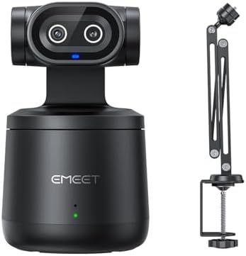 EMEET PIXY Camera PTZ 4K Không Dây Cho Streamer