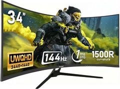  Màn Hình Gaming Cong Gawfolk 34 Inch Ultrawide 144Hz 21:9 UWQHD 