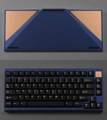 Magnus175 Luxury Keyboard - Cobalt