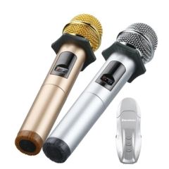  Mic Karaoke Excelvan K18U mic đôi kết nối bluetooth mượt 