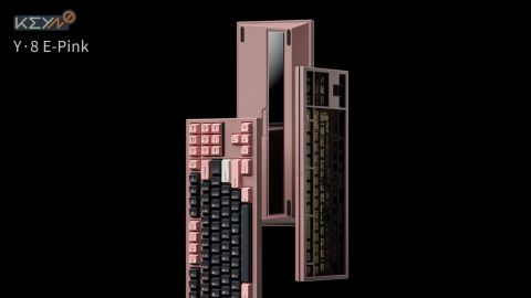Keyno Y8 Keyboard - E-Pink