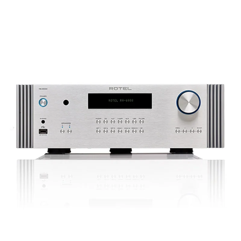 Amply Rotel RA6000, 350 W/kênh, Class A B, DAC, Coaxial, Optical, RCA, XLR, USB, Bluetooth aptX HD