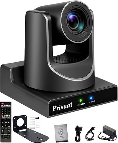 Camera PTZ Prisual AI Gen 5 Zoom Quang 30X PoE 3G-SDI HDMI USB 3.0