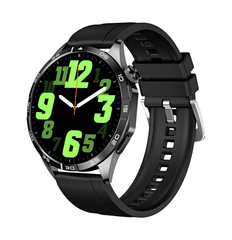 Huadai GT4 Black Silicone Strap – Smartwatch Đen Năng Động 