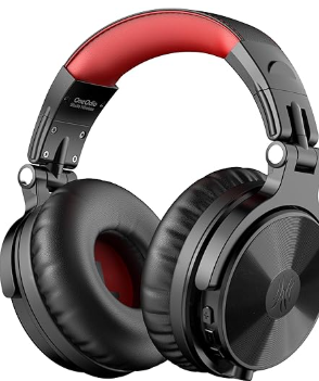 OneOdio Pro C — Bluetooth/có dây, 110h, gập gọn, bass sâu, driver 50mm, màu đỏ