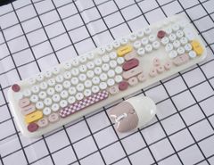  Bộ phím chuột không dây MOFII Zero Nâu 