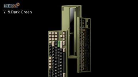 Keyno Y8 Keyboard - Dark Green