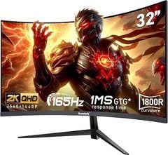  Màn Hình Gaming Cong Gawfolk 32 Inch 2K QHD 165Hz 