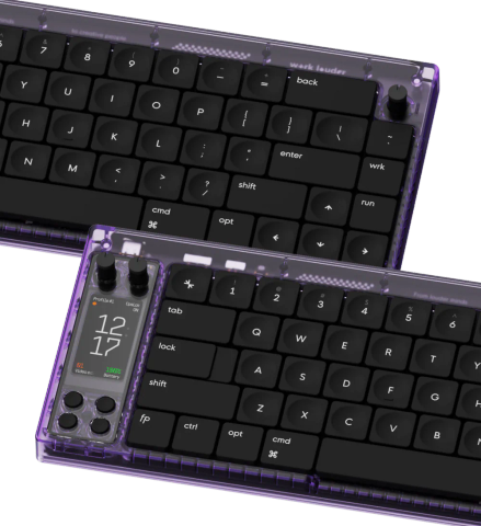 Nomad Keyboard - Atomic Purple