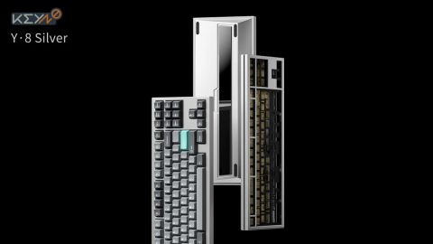 Keyno Y8 Keyboard - Silver